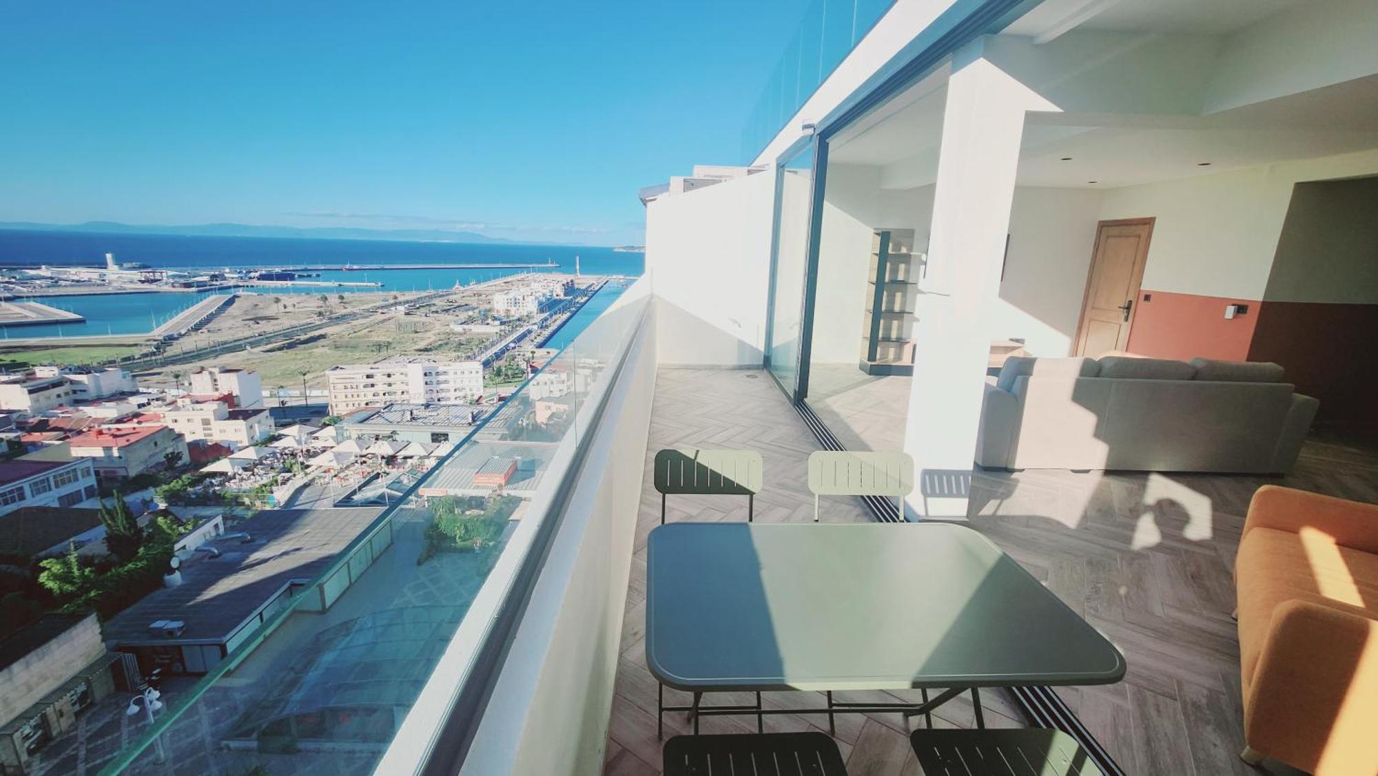 Appartement Vue Sur Mer Tanger Extérieur photo