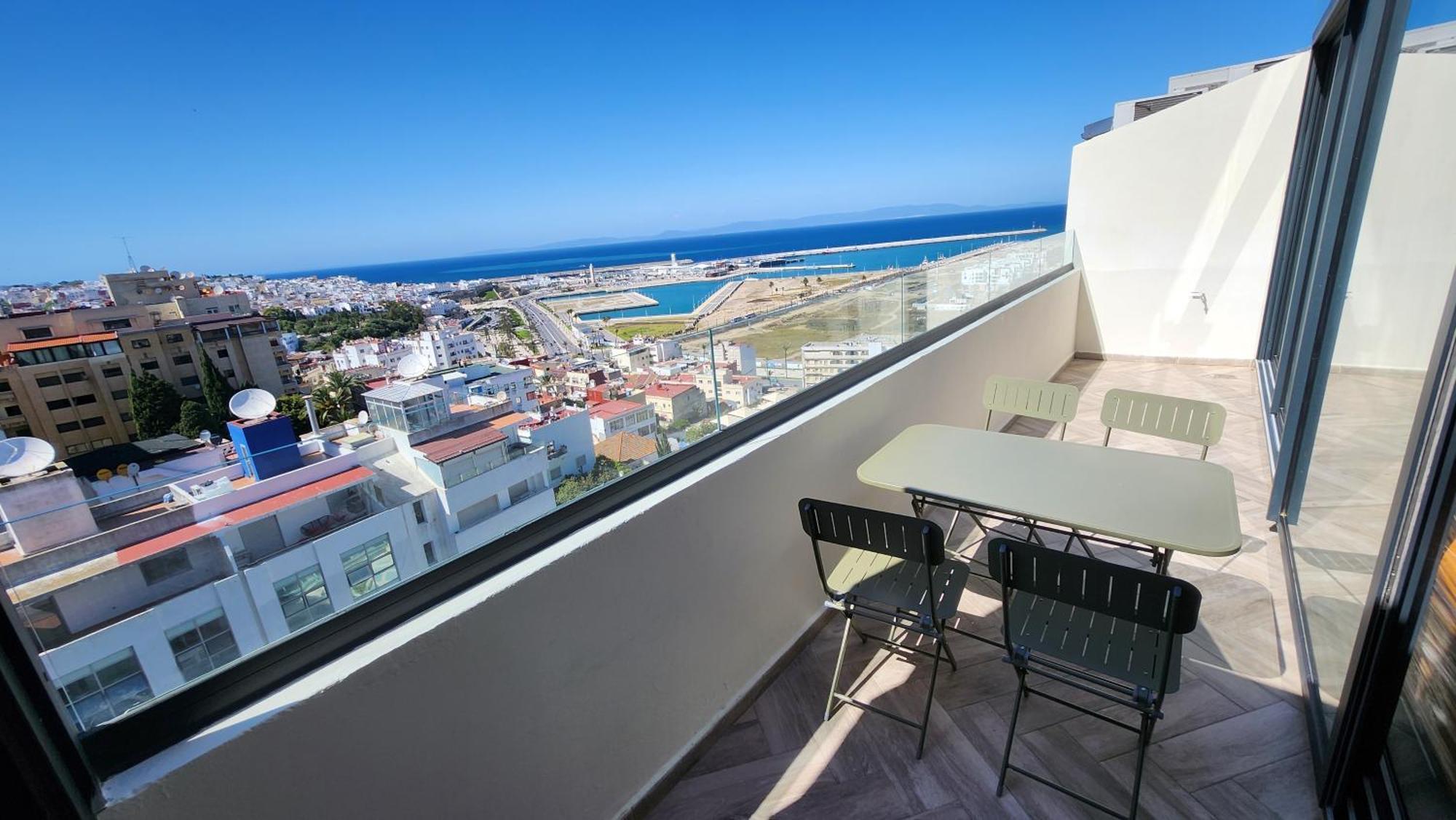 Appartement Vue Sur Mer Tanger Extérieur photo