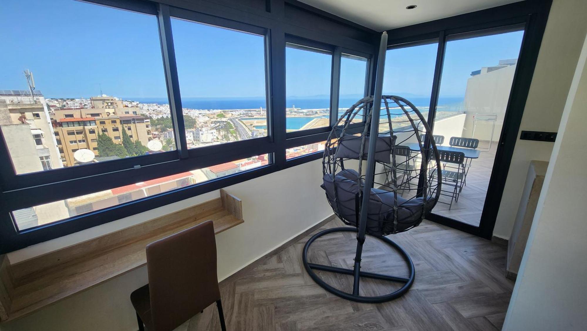 Appartement Vue Sur Mer Tanger Extérieur photo
