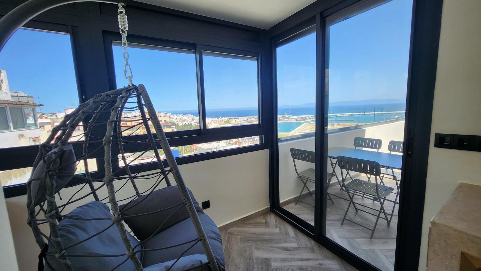 Appartement Vue Sur Mer Tanger Extérieur photo